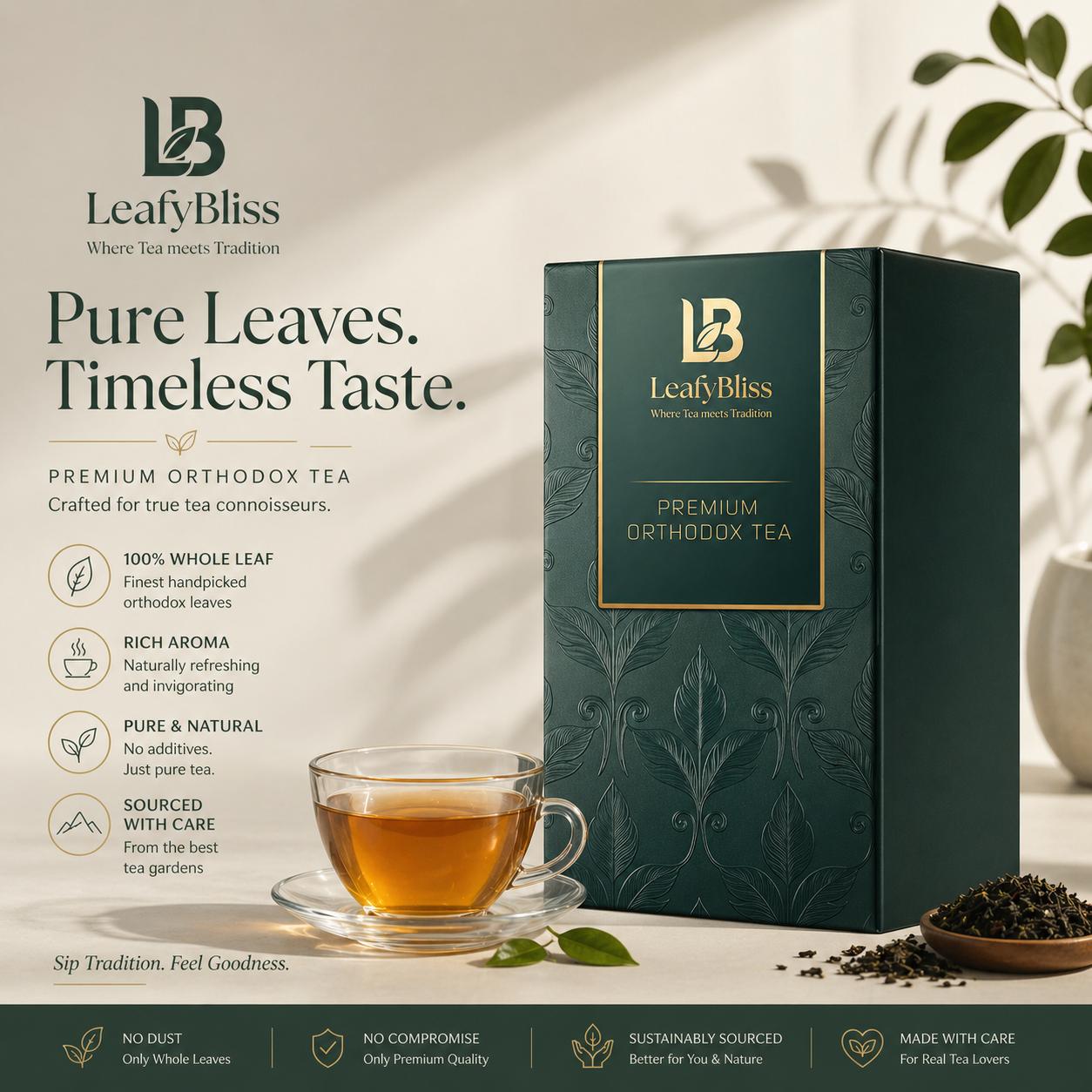 Leafybliss - Premium Orthodox Tea